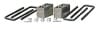 Fabtech — Fabtech 23-24 GMC Canyon 4WD / Chevrolet Colorado 4WD Block & U-Bolt Kit
SuspBlk/U-BoltKit