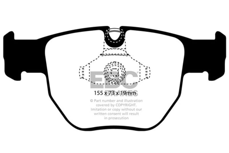 EBC — EBC 03-05 Land Rover Range Rover 4.4 Greenstuff Front Brake Pads
Disc Brake Pad