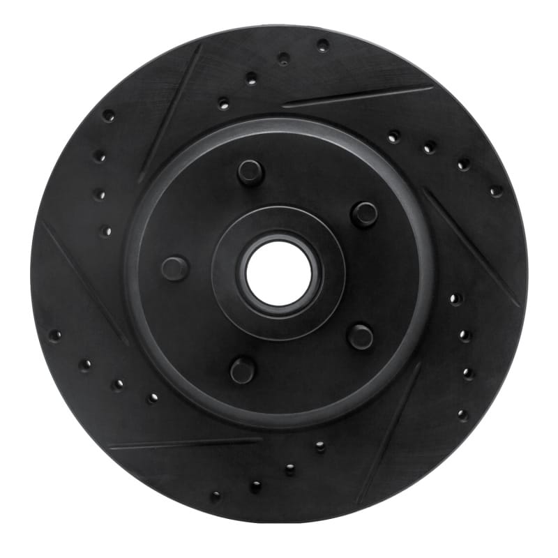 R1 Concepts — R1 71-81 Chrysler Newport Front Left Drilled & Slotted Black Brake Rotor
R1 Brake Rotor Drill