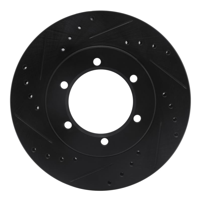 R1 Concepts — R1 98-15 Nissan Frontier Front Left Drilled & Slotted Black Brake Rotor
R1 Brake Rotor Drill
