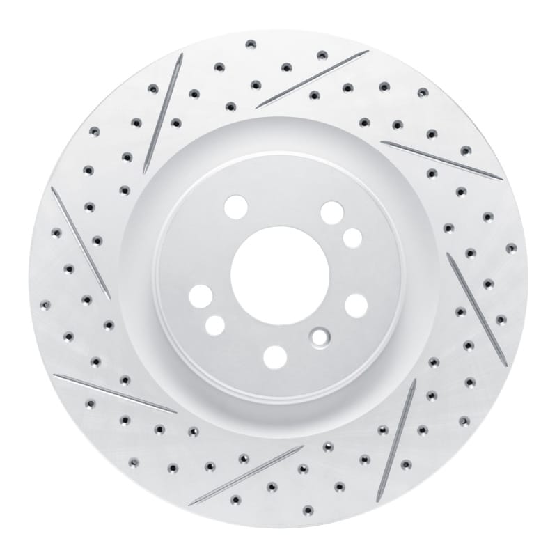 R1 Concepts — R1 06-12 Mercedes-Benz Gl320 Front Left Drilled & Slotted Geo-Carbon Rotor