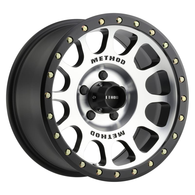 Method Wheels — Method MR305 NV 17x8.5 0mm Offset 5x5.5 108mm CB Machined/Black Street Loc Wheel