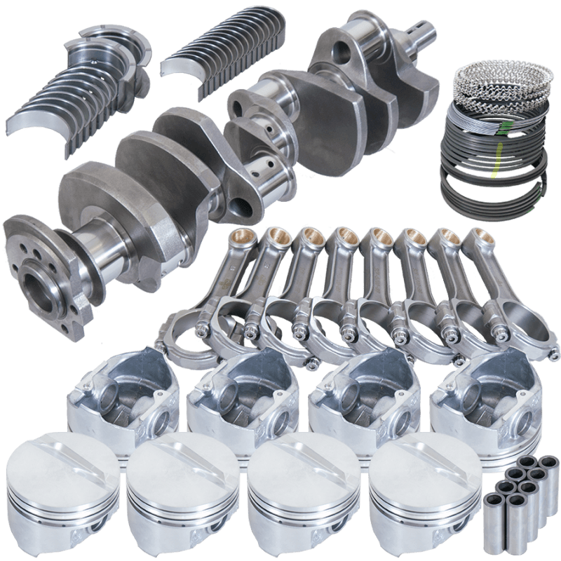 Eagle — Eagle Chevy 350 3.750in Crank 5.700in I-Beam Rods -7cc Flat Top 4.040in Pistons Balanced Assembly
Bal Str & Strip Assy