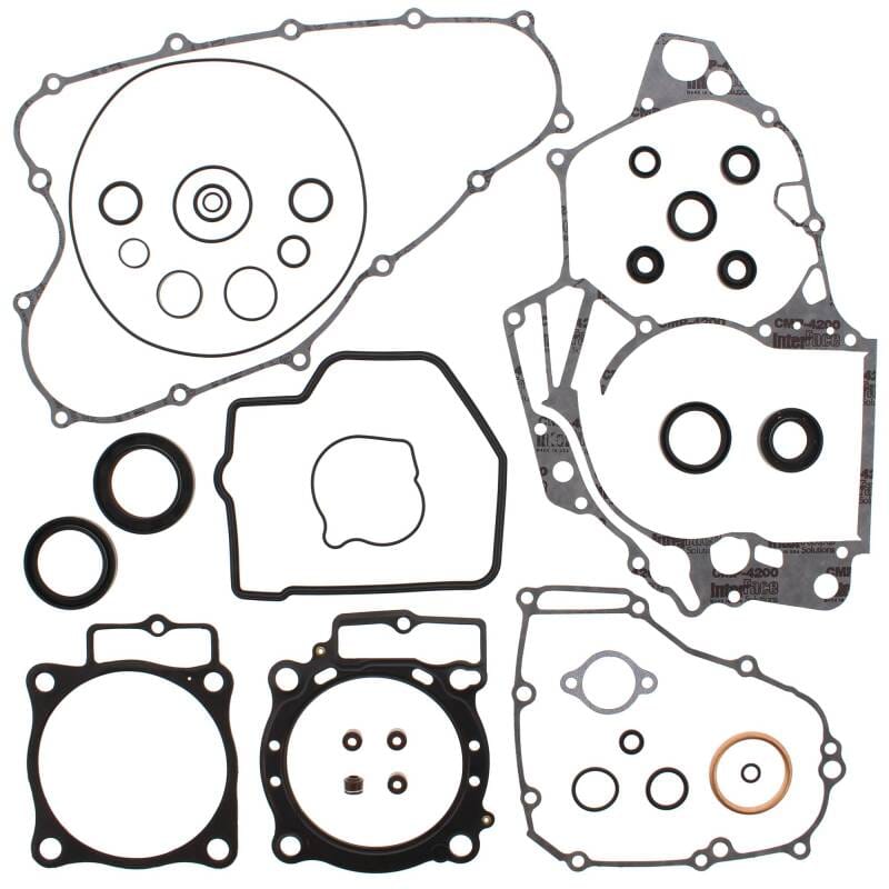 Vertex Pistons — Vertex Gaskets 09-16 Honda CRF450R Complete Gasket Kit w/ Oil Seals