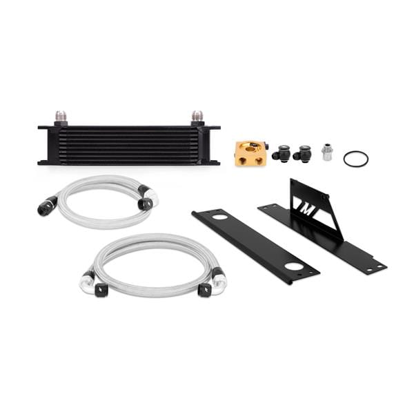 Mishimoto — Mishimoto 02-05 Subaru WRX/STi Thermostatic Oil Cooler Kit - Black