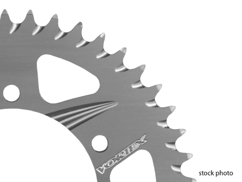 Vortex Racing — Vortex Racing Aluminum Rear Sprocket 525 43 Tooth- Silver