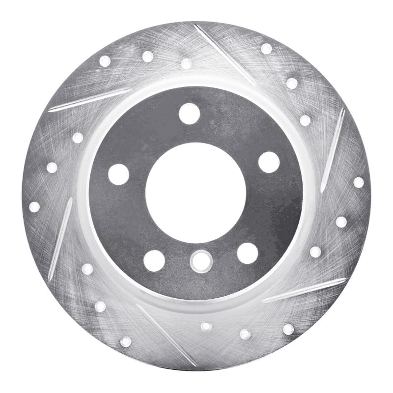 R1 Concepts — R1 91-99 BMW 323I Rear Right Drilled & Slotted Silver Brake Rotor
R1 Brake Rotor Drill