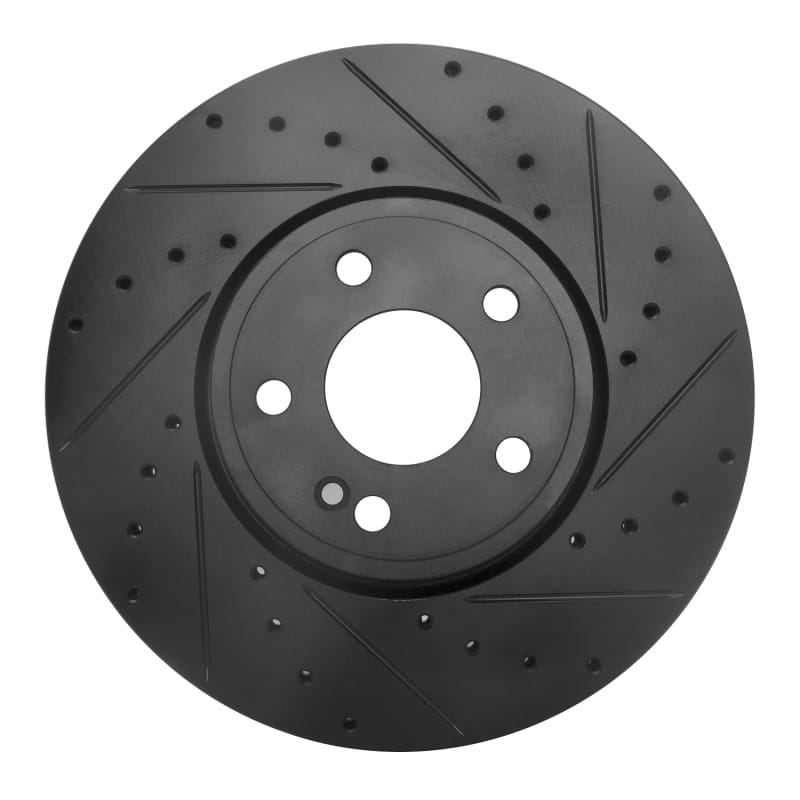 R1 Concepts — R1 19-26 Mercedes-Benz A220 Front Right Drilled & Slotted Black Brake Rotor
R1 Brake Rotor Drill