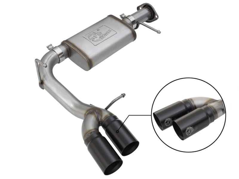 aFe — aFe MACH Force-Xp 3in 409 SS Cat-Back Exhaust w/ Black Tips 17-18 GM Colorado/Canyon V6-3.6L
Cat-Back Exhaust