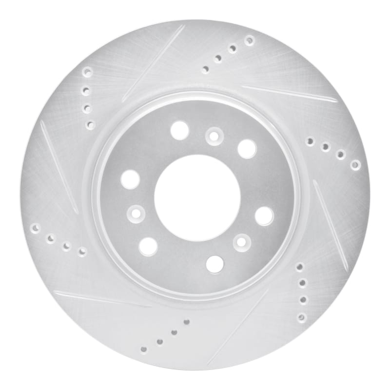 R1 Concepts — R1 06-09 Buick TERRAZA Front Left Drilled & Slotted Silver Brake Rotor
R1 Brake Rotor Drill