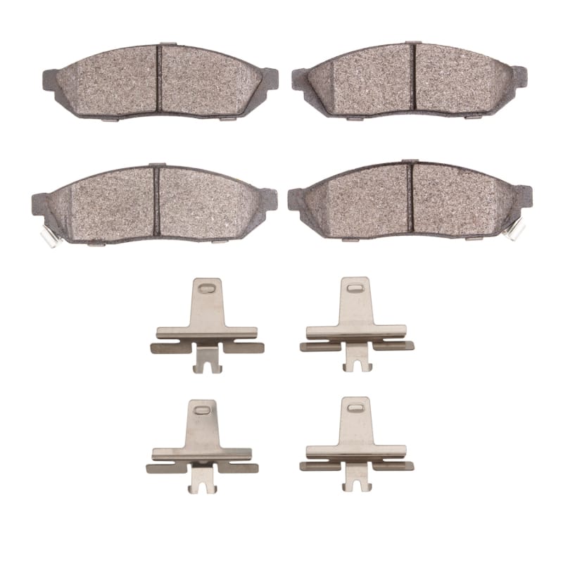 DFC — DFC 80-83 Honda Civic Hatchback Front 4000 HybriDynamic Brake Pads and Hardware Kit
DFC Brake Pad Set