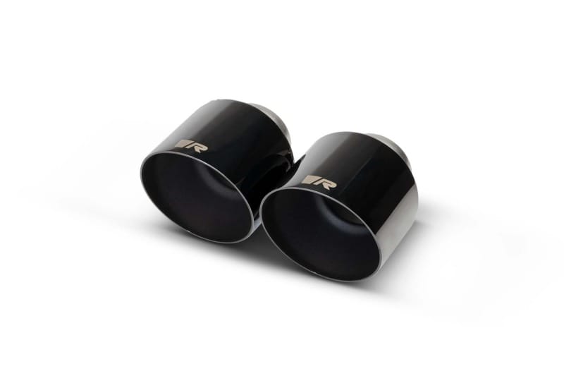 Remus — Remus 2019 Toyota GR Supra 115mm Angled Stamped Black Chrome Tail Pipe Set