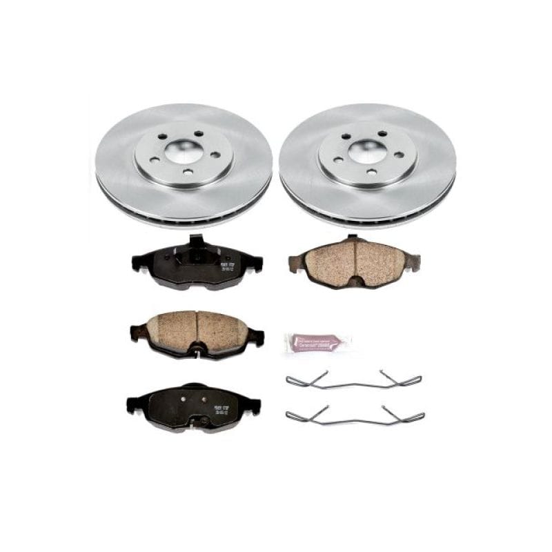 PowerStop — Power Stop 01-06 Chrysler Sebring Front Autospecialty Brake Kit
