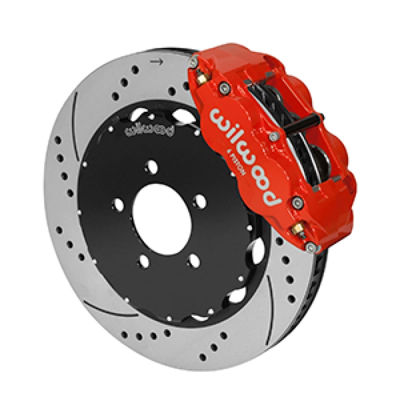 Wilwood — Wilwood Forged Narrow Superlite 6R Front Big Brake Kit 14.00in Red 03-11 Crown Victoria
BRAKE KIT