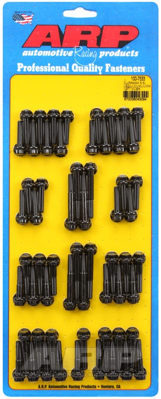 ARP — ARP Duramax 6.6L LBZ/LLY/LML/LMM 12pt Valve Cover Bolt Kit