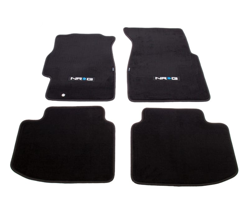 NRG — NRG Floor Mats - 96-00 Honda Civic 2DR &3DR (NRG Logo) - 4pc.