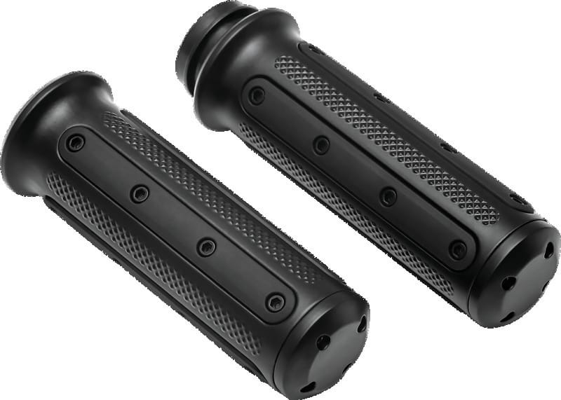 Kuryakyn — Heavy Industry Grips Throttle-By-Wire Black