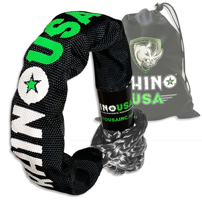 Rhino USA — Rhino USA Synthetic Soft Shackle Gray
Winch Shackle