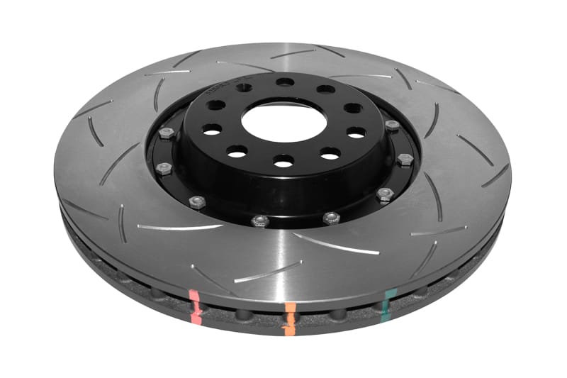 DBA — DBA 12-13 Volkswagen Golf R Front 5000 Series Slotted Rotor w/Black Hat
Brake Rotor