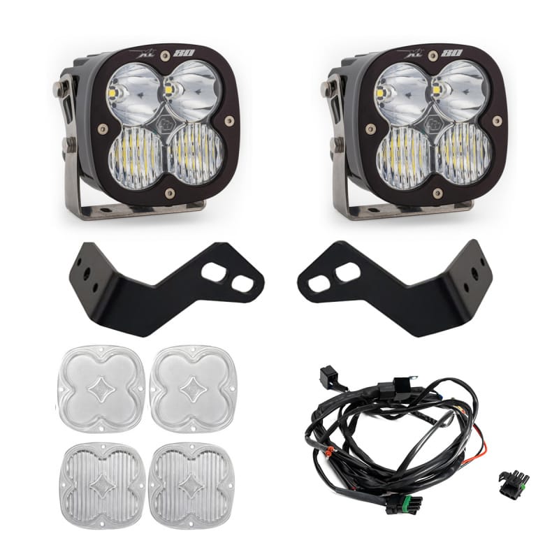 Baja Designs — Baja Designs Can-Am Maverick R XL80 A-Pillar Kit