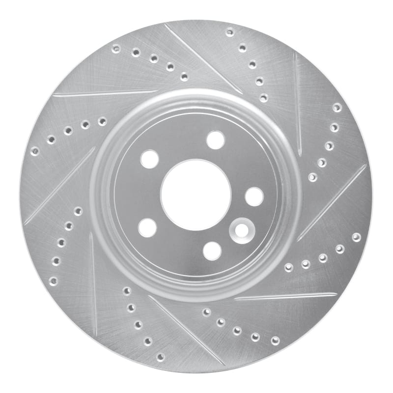 R1 Concepts — R1 07-16 Volvo S60 Front Right Drilled & Slotted Silver Brake Rotor
R1 Brake Rotor Drill