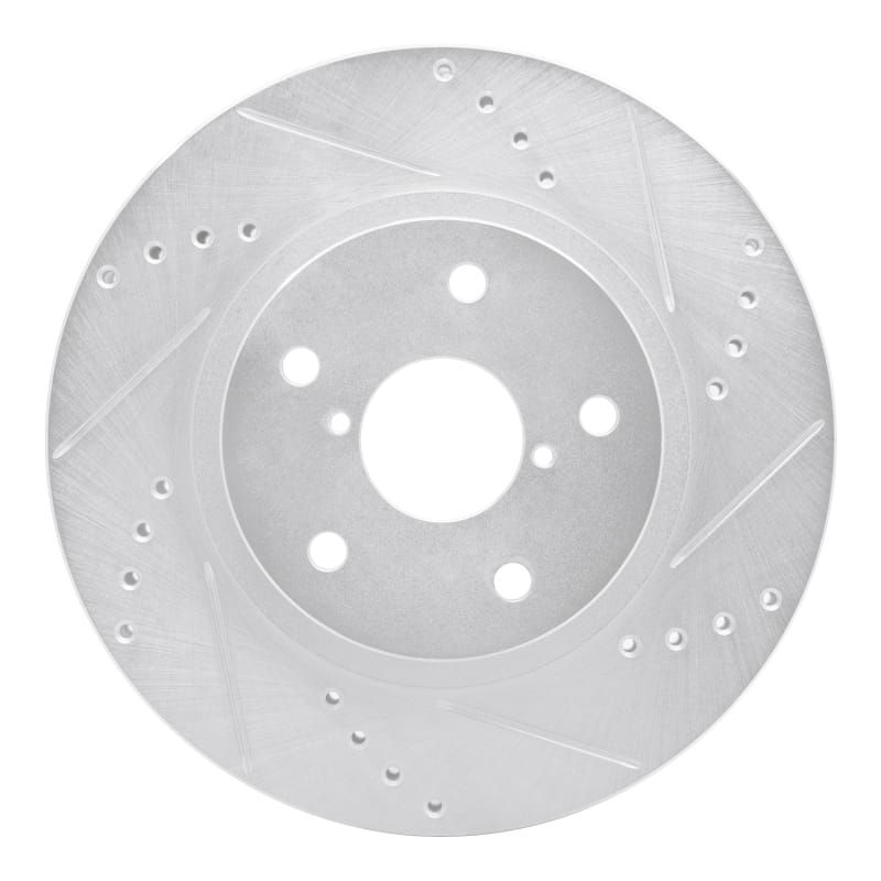 R1 Concepts — R1 19-24 Subaru Forester Front Right Drilled & Slotted Silver Brake Rotor
R1 Brake Rotor Drill