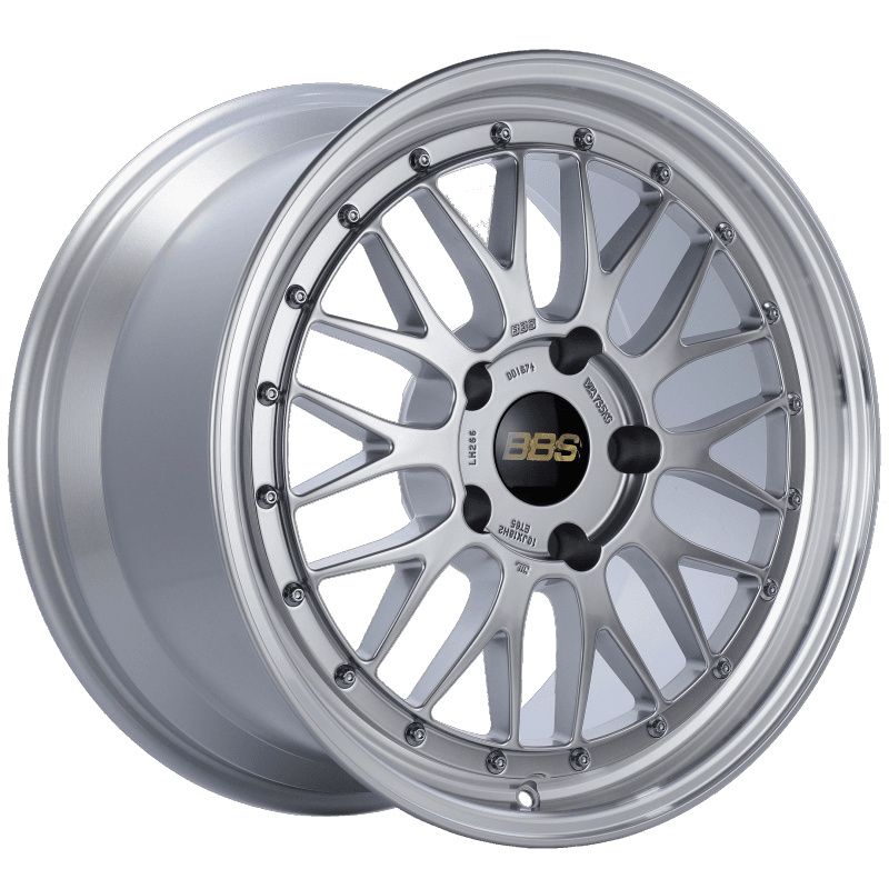 BBS — BBS LM 18x10 5x130 ET65 CB71.6 Diamond Silver Center Diamond Cut Lip Wheel