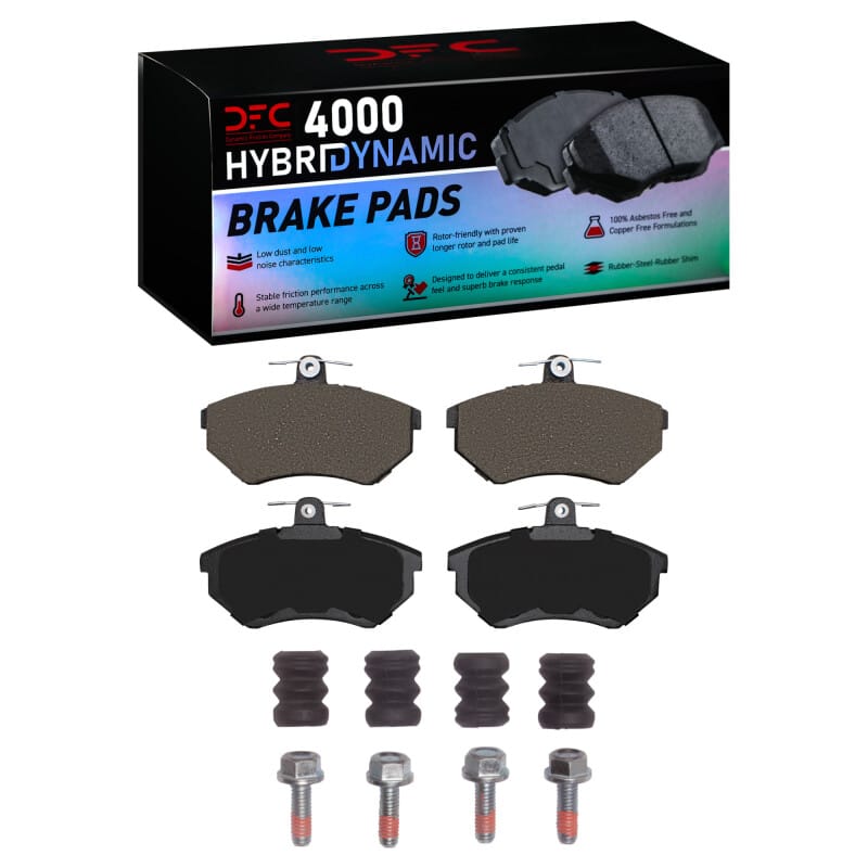 DFC — DFC 84-02 Audi 4000 Quattro Front 4000 HybriDynamic Brake Pads and Hardware Kit
DFC Brake Pad Set