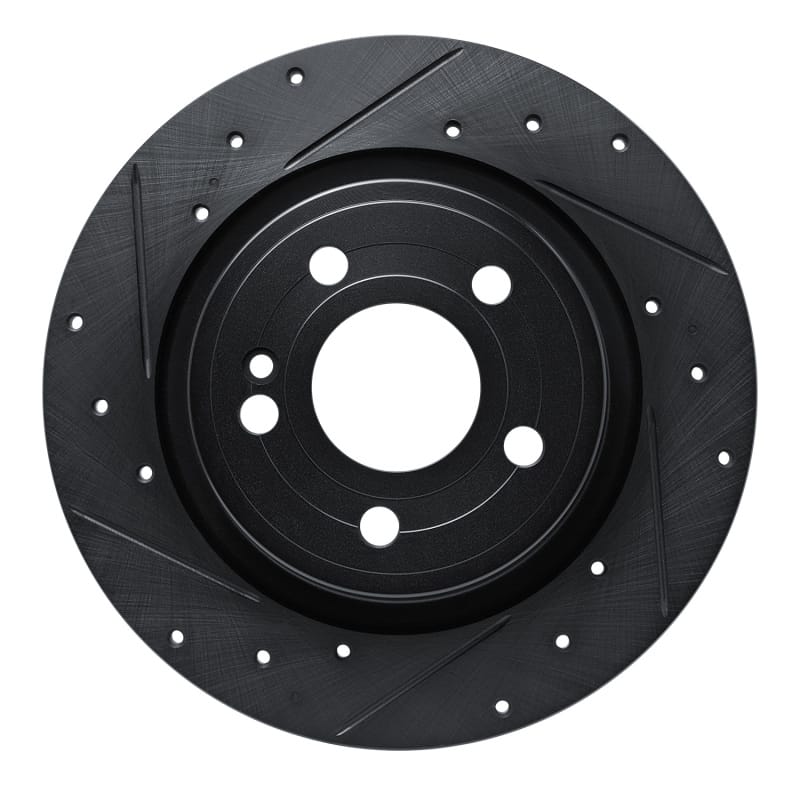 R1 Concepts — R1 19-26 Mercedes-Benz A220 Rear Left Drilled & Slotted Black Brake Rotor
R1 Brake Rotor Drill