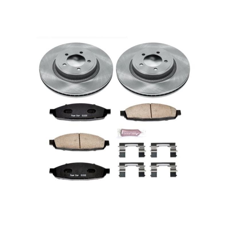 PowerStop — Power Stop 03-05 Lincoln Aviator Front Autospecialty Brake Kit