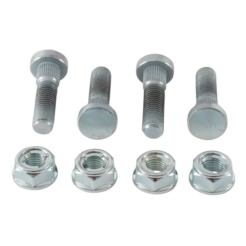 All Balls Racing — All Balls Racing 08-16 Kawasaki Mule 600 Wheel Stud & Nut Kit Front