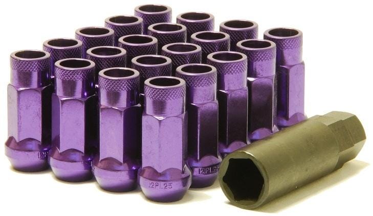 Wheel Mate — Wheel Mate Muteki SR48 Open End Lug Nuts - Purple 12x1.25 48mm