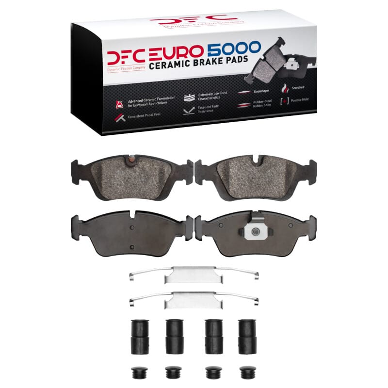 DFC — DFC 91-98 BMW 318i Front Euro 5000 Ceramic Brake Pads and Hardware Kit
DFC EURO Pads + HW