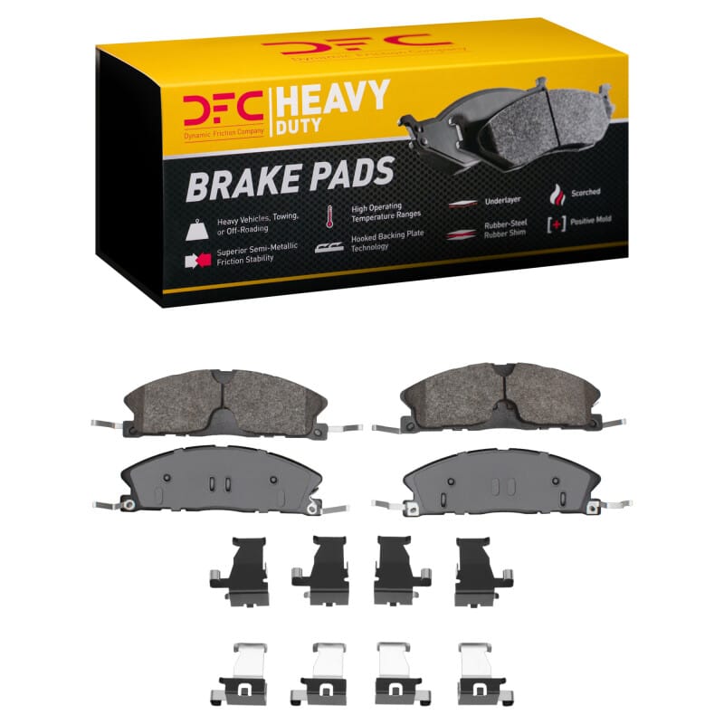 DFC — DFC 13-19 Ford Taurus SHO Front Heavy Duty Pads and Hardware Kit
DFC Brake Pad Set