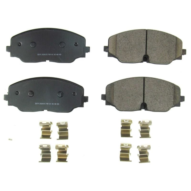 PowerStop — Power Stop 18-19 Volkswagen Atlas Front Z17 Evolution Ceramic Brake Pads w/Hardware
Z17 Brake Pads