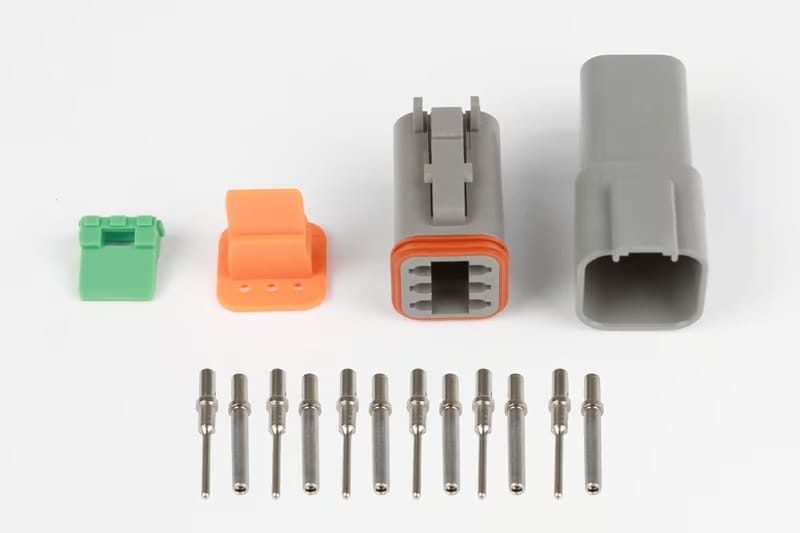 Haltech — Haltech Matching Set of Deutsch DT-6 Connectors 13 Amp Plug & Pins
Univrsl Connectors