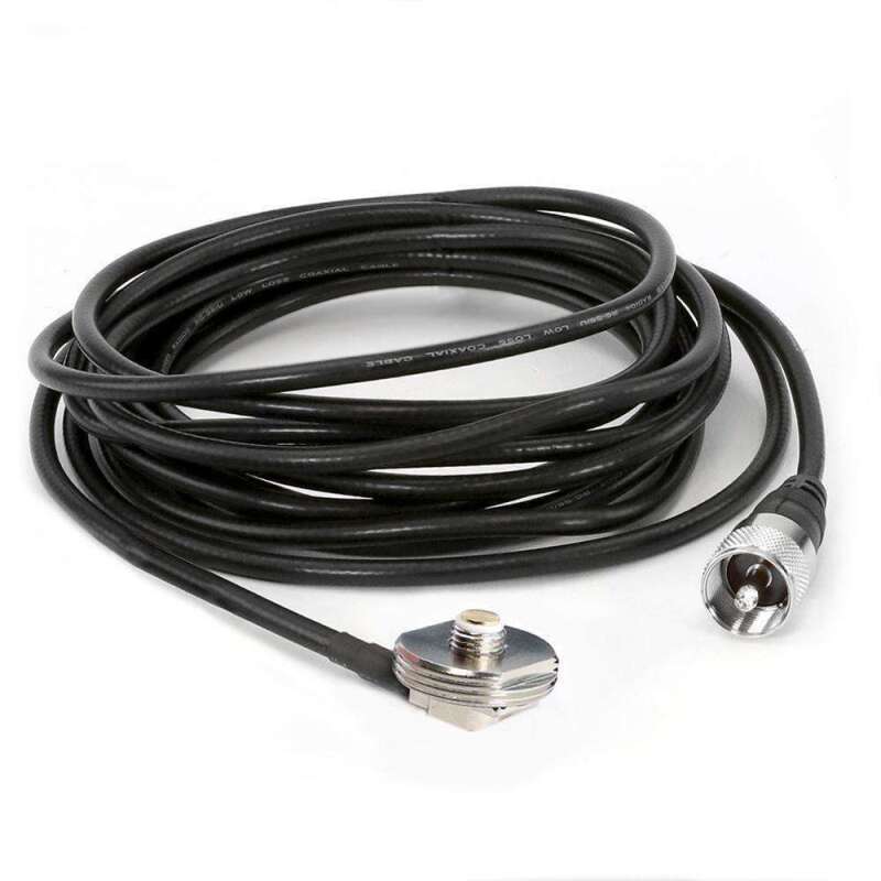 Rugged Radios — Rugged Radios 15 Ft Antenna Coax Cable with 3/8 NMO Mount