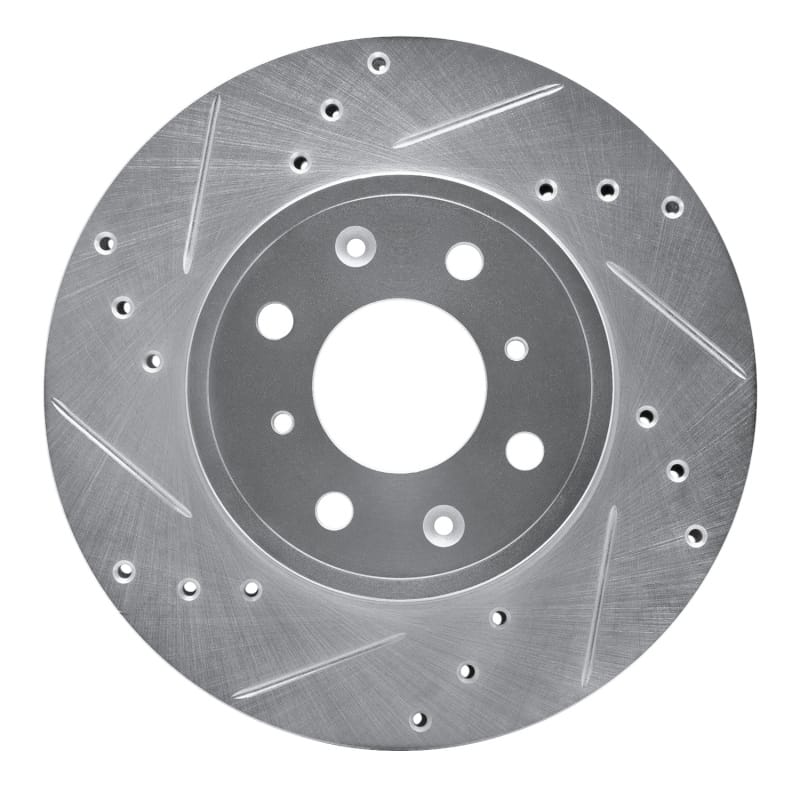 R1 Concepts — R1 15-20 Honda Fit (Mexico) Front Left Drilled & Slotted Silver Brake Rotor
R1 Brake Rotor Drill