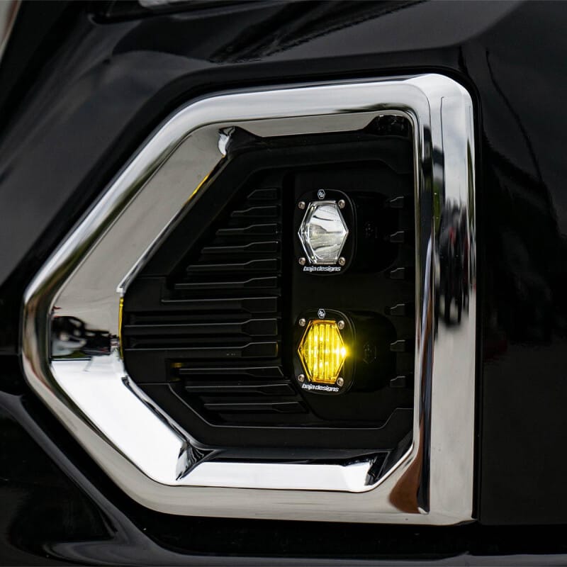 Baja Designs — Baja Designs 19+ GMC 1500 S1 Fog Pocket Mount Kit Clear Spot / Amber Wide Cornering
