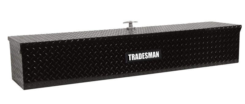 Tradesman — Tradesman Aluminum Flush Mount Truck Tool Box (48in.) - Black