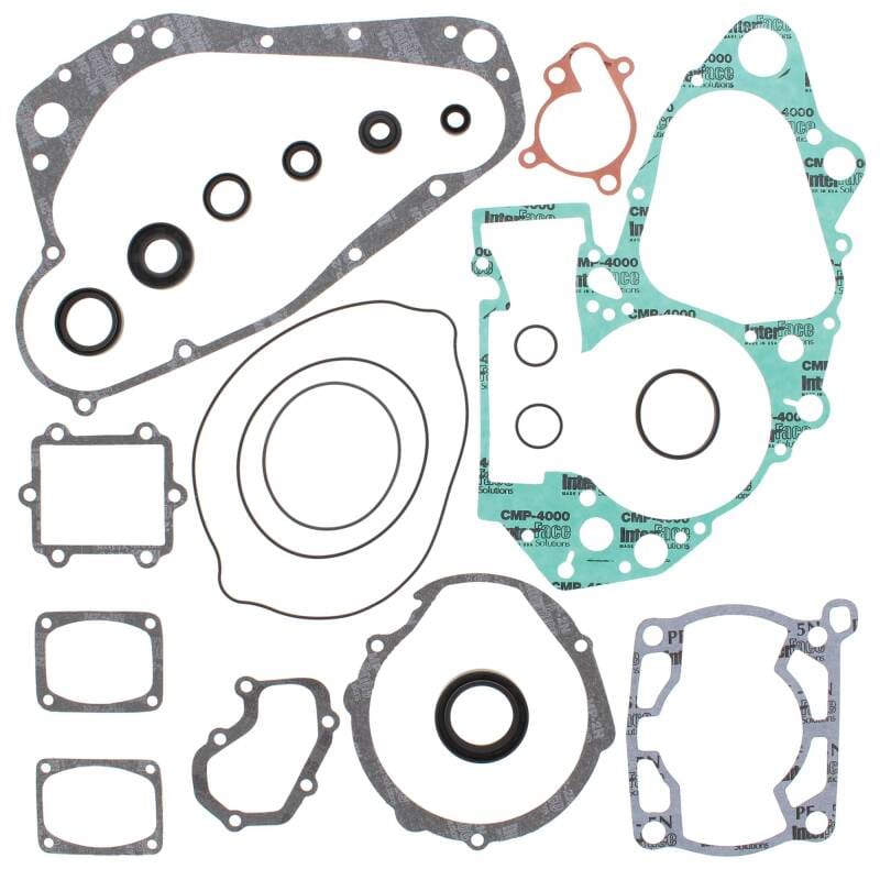 Vertex Pistons — Vertex Gaskets 92-93 Suzuki RM250 Complete Gasket Kit w/ Oil Seals