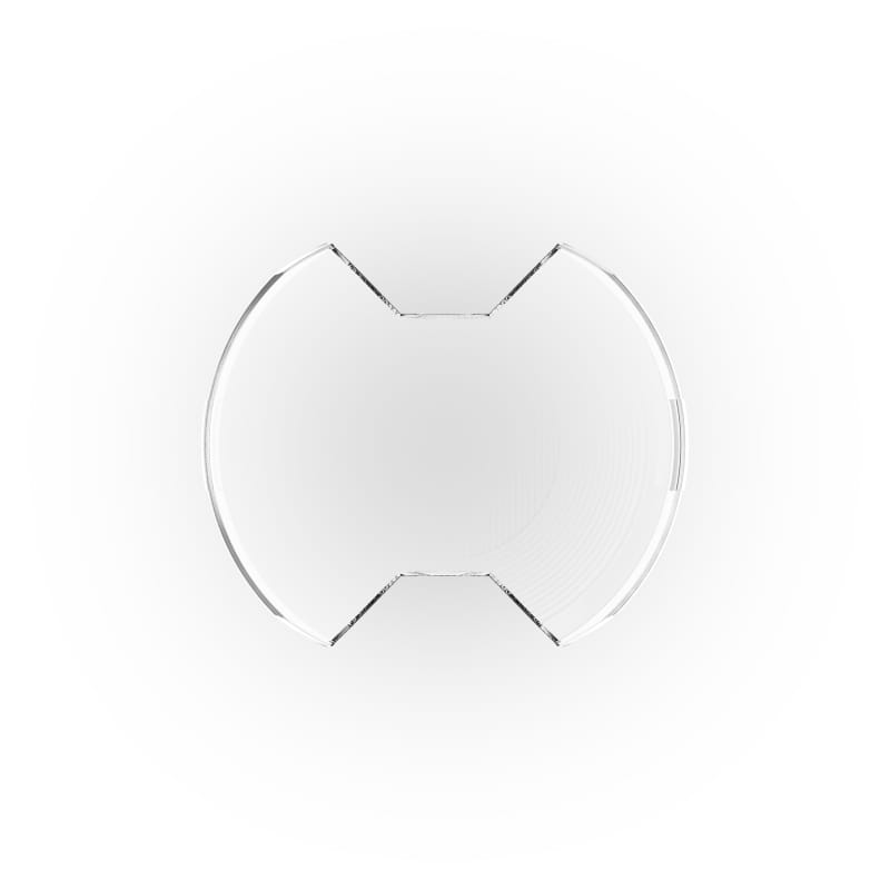 KC HiLiTES — KC HiLiTES SlimLite 6in Light Shield - SAE Driving Beam - Clear