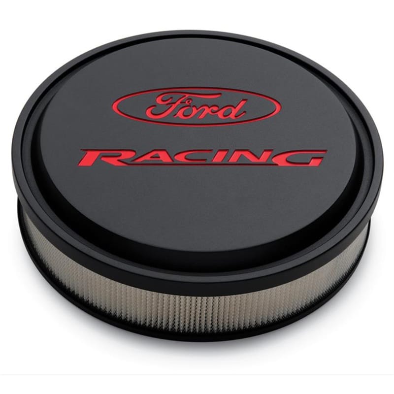 Ford Racing — Ford Racing Black/Red Slant Edge Air Cleaner
Air Cleaner Assembly