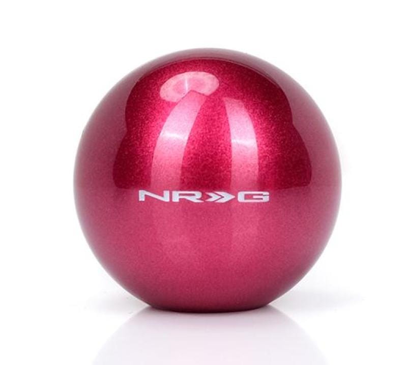 NRG — NRG Fushia Sparkly Painted Titanium Round Shifter Heavy Weight