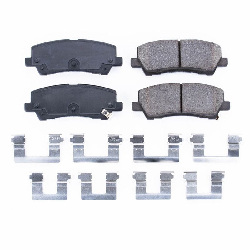 PowerStop — Power Stop 15-19 Ford Mustang Rear Z17 Evolution Ceramic Brake Pads w/Hardware
Z17 Brake Pads