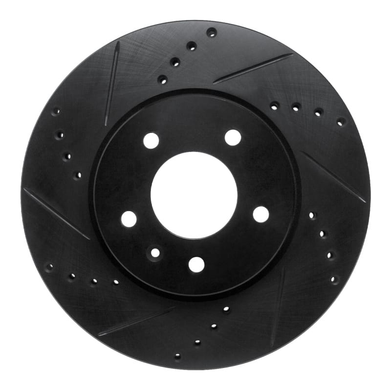 R1 Concepts — R1 07-15 Chevrolet Captiva Front Left Drilled & Slotted Black Brake Rotor
R1 Brake Rotor Drill