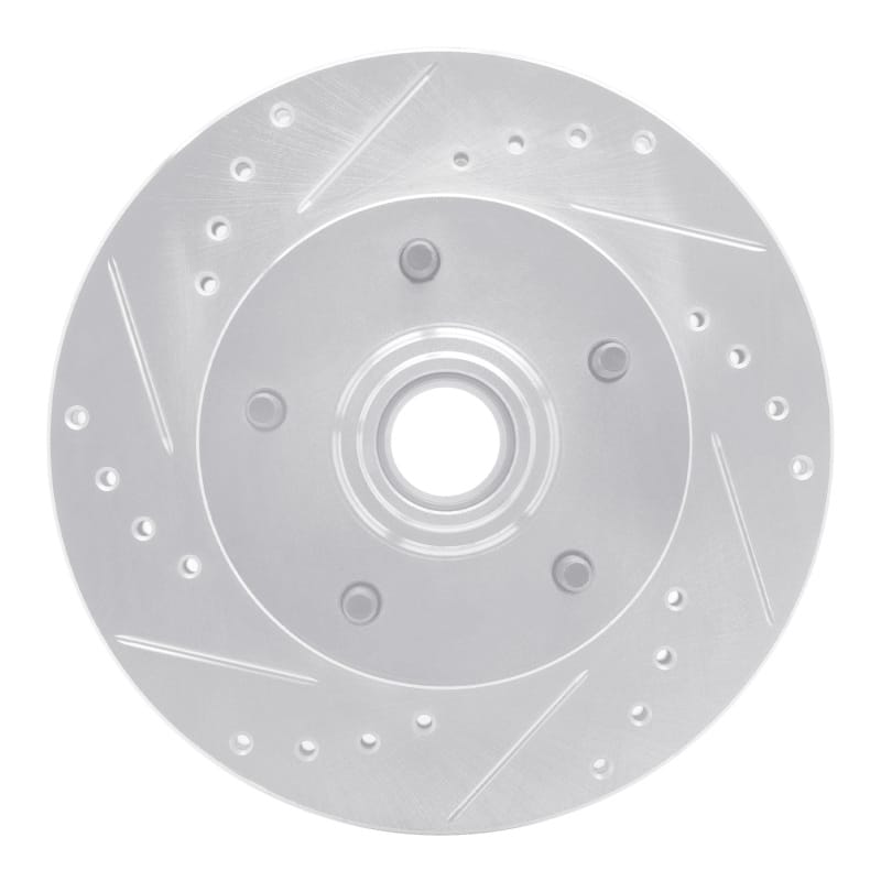 R1 Concepts — R1 67-74 Buick Apollo Front Left Drilled & Slotted Silver Brake Rotor
R1 Brake Rotor Drill
