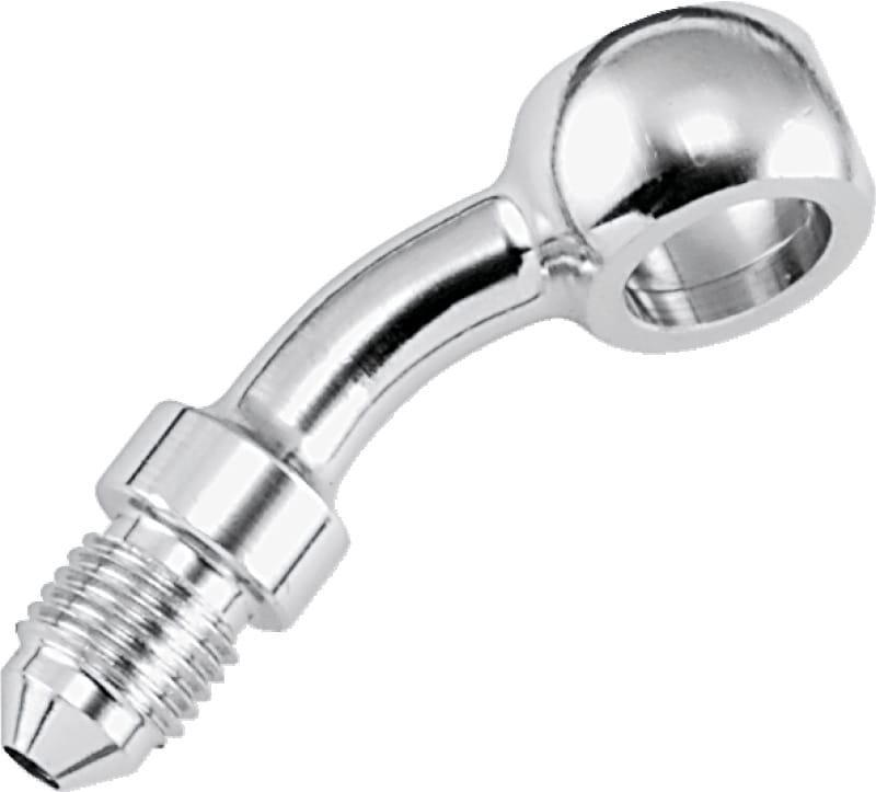 TwinPower — Twin Power Stainless Brake Fitting 3/8 Inch X AN3 35 Degree Banjo Adaptor