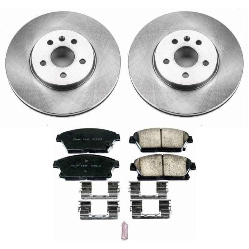 PowerStop — Power Stop 13-18 Buick Encore Front Autospecialty Brake Kit