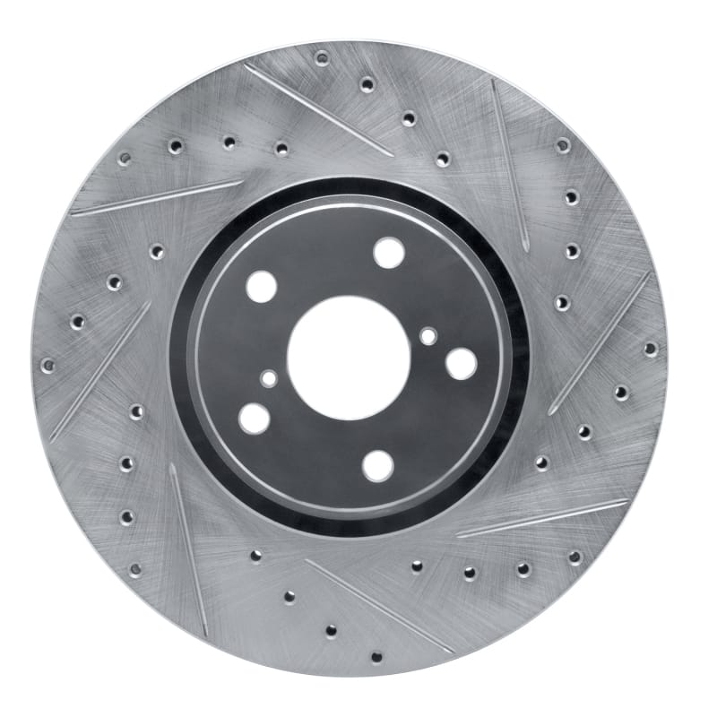 R1 Concepts — R1 07-11 Lexus GS350 Right Front Drilled & Slotted Silver Brake Rotor
R1 Brake Rotor Drill